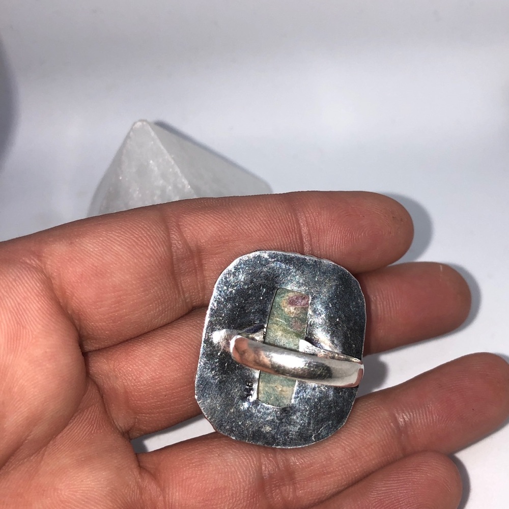 Ruby Zoisite Ring - image 3